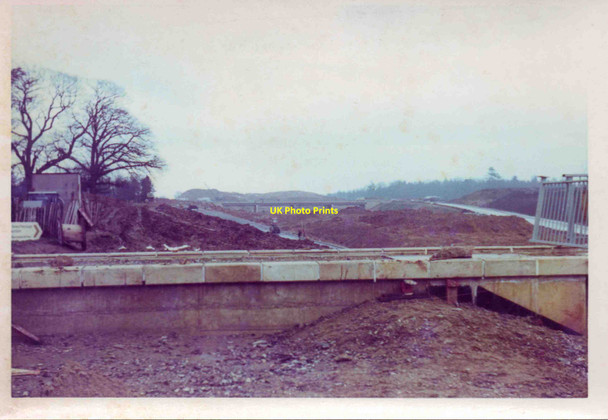 Photo 6"x4" M40 construction Beaconsfield c1970