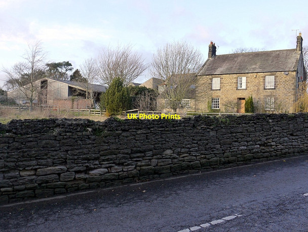 Photo 6"x4" Wylam Hills Farm from Church Road Prudhoe c2011