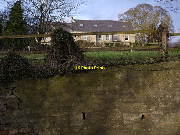 Photo 6"x4" Wylam Hall from Ovingham Road Prudhoe c2011