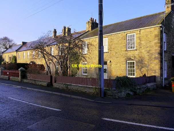 Photo 6"x4" Houses on north side of Ovingham Road, Wylam Prudhoe c2011