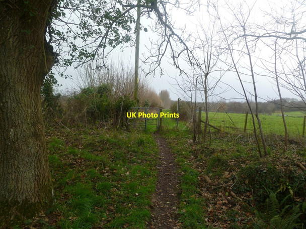 Photo 6"x4" Efford, kissing gate Lymington c2011