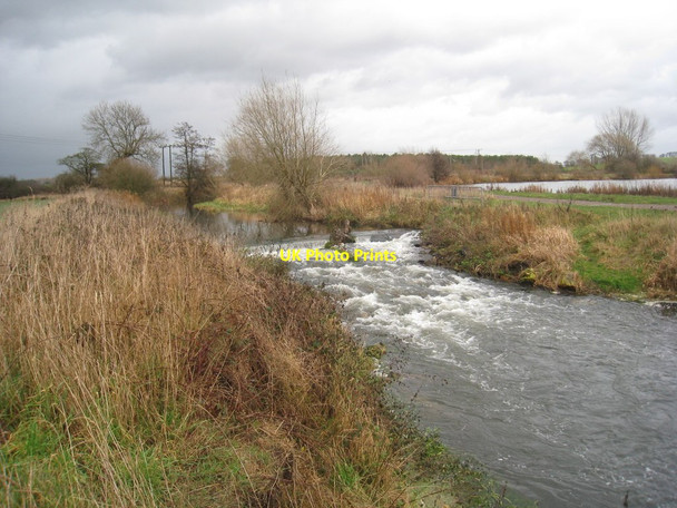 Photo 6"x4" Weir on the River Idle Bolham\/SK7082 c2011