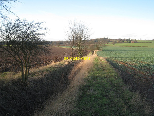 Photo 6"x4" View towards Cuckoo Hill Clayworth c2011