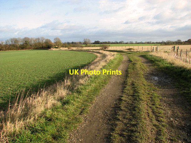 Photo 6"x4" Track east of Jermyns Farm, Capel St Mary Little Wenham c2011