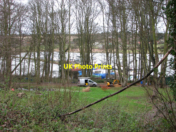 Photo 6"x4" Sluice Wood,  Martlesham Broom Hill\/TM2647 c2011