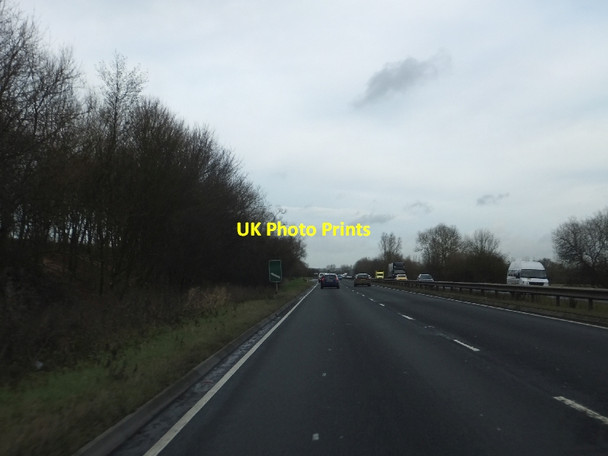 Photo 6"x4" A419 approaching exit for Wheatstone Road (B4006) Dorcan c2011
