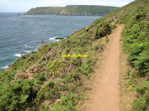 Photo 6"x4" Coast path, Portlemouth Down East Portlemouth c2011