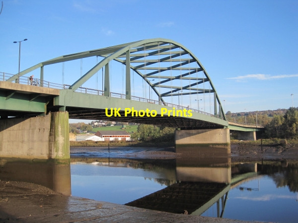 Photo 6"x4" Scotswood Bridge and the River Tyne Blaydon c2011