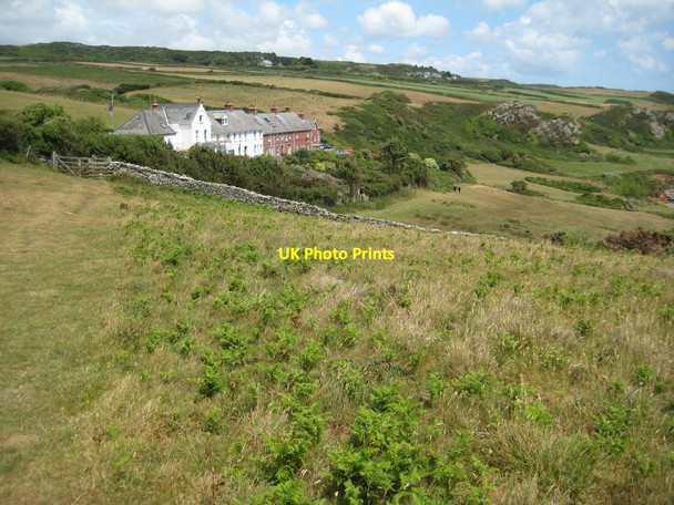 Photo 6"x4" Houses at Prawle Point East Prawle c2011