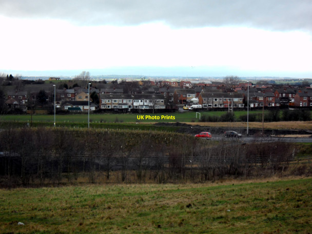 Photo 6"x4" Westfields and Westwood road estate Cutsyke Castleford c2011