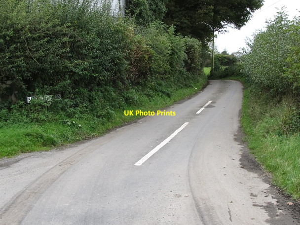 Photo 6"x4" The entrance to Ballystrew Road from Old Course Road Downpatrick c2011