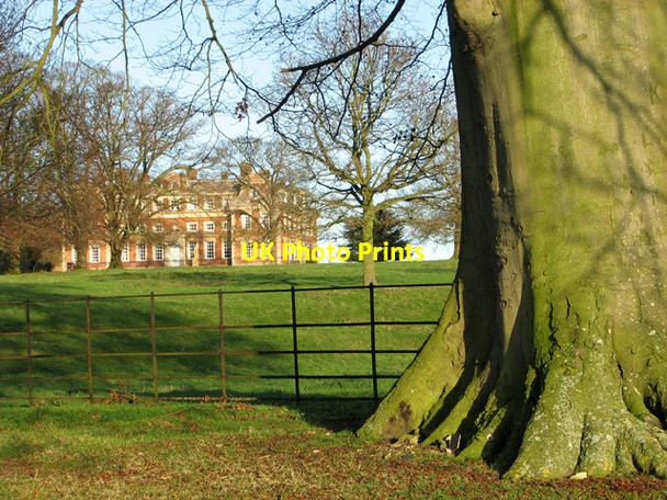 Photo 6"x4" Raynham Hall as seen from St Mary's church East Raynham c2012