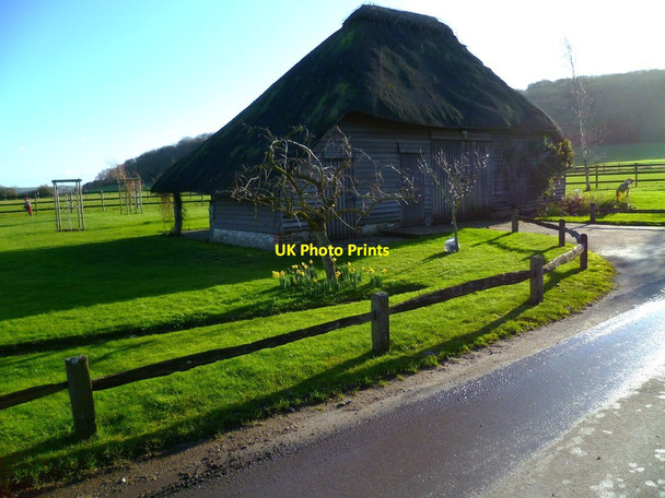 Photo 6"x4" Barn at Jay's Farm in Bignor Bignor c2012