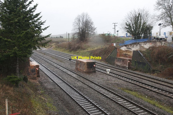 Photo 6"x4" Wider view of the bridge Cleeve\/SU6081 c2012