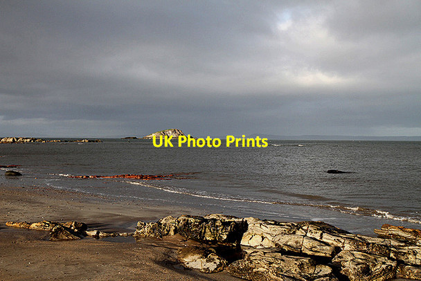 Photo 6"x4" The shoreline at North Berwick Bay North Berwick c2012