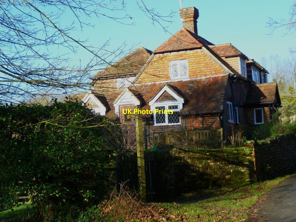 Photo 6"x4" Footpath to Sutton leaves road in Bignor Bignor c2012