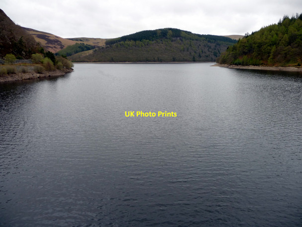 Photo 6"x4" Garreg Ddu Reservoir, Elan Valley, Mid-Wales Elan Village c2011