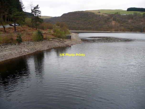 Photo 6"x4" Garreg Ddu Reservoir, Elan Valley, Mid-Wales Elan Village c2011