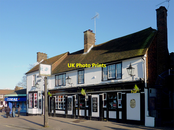 Photo 6"x4" The White Hart in Crawley, West Sussex Crawley\/TQ2736 c2012