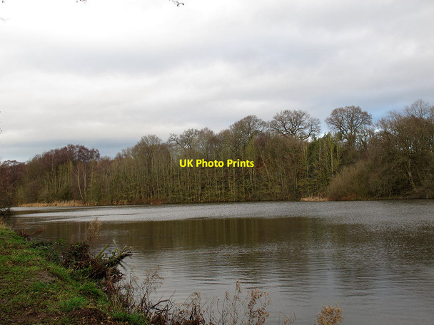 Photo 6"x4" Large pond by Valeroyal Cut Moulton\/SJ6569 c2011