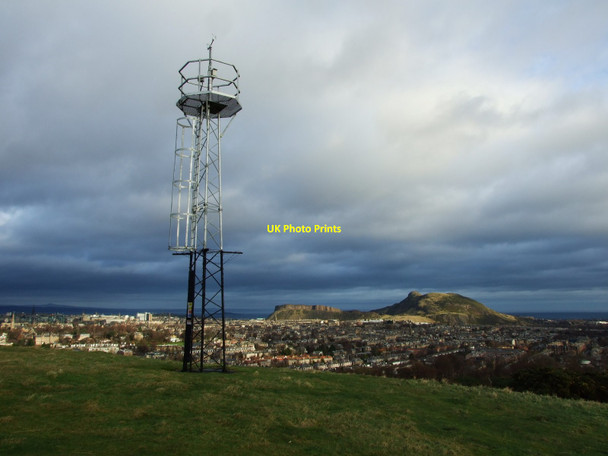 Photo 6"x4" Blackford Hill weather station Morningside\/NT2471 c2011