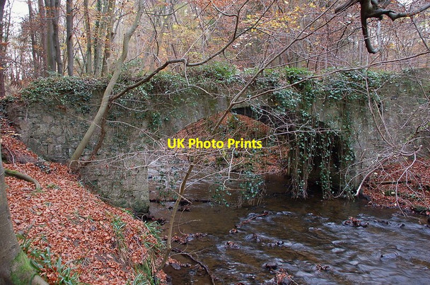 Photo 6"x4" Stone bridge over the Gore Water Arniston\/NT3461 c2011