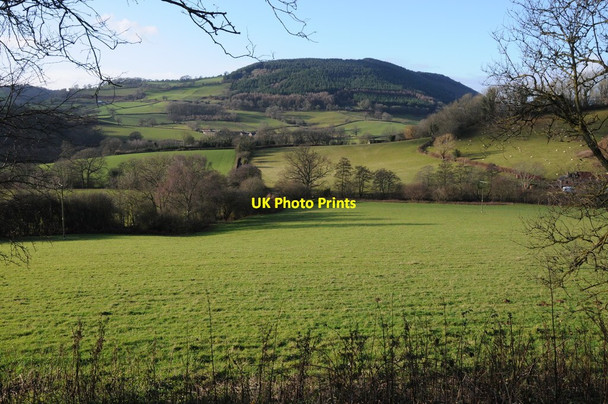 Photo 6"x4" The Monnow valley White Rocks c2012
