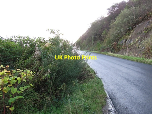 Photo 6"x4" Coast road under An Garradh Dippen\/NS0422 c2011