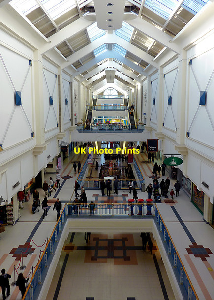 Photo 6"x4" County Mall interior in Crawley, West Sussex Crawley\/TQ2736 c2012 P2