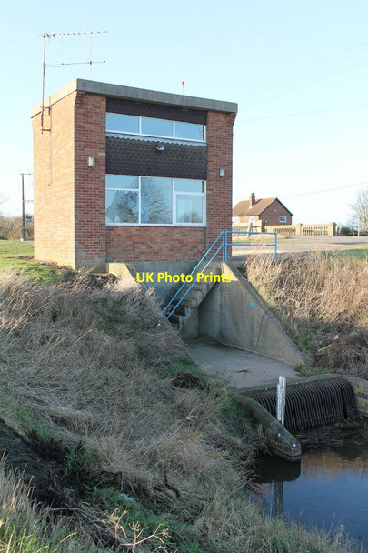 Photo 6"x4" Mallard Hurn Pumping Station Bridge End\/TF1436 c2012