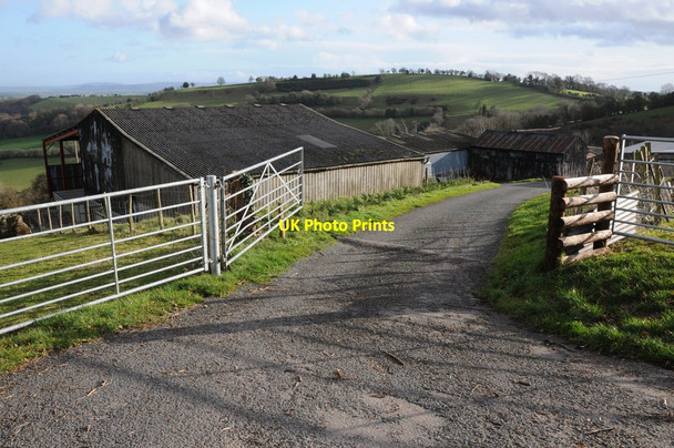 Photo 6"x4" Farm buildings, Garway Hill Garway Hill c2012