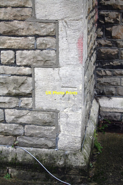 Photo 6"x4" Benchmark on #61 Radnor Street Swindon\/SU1685 c2012