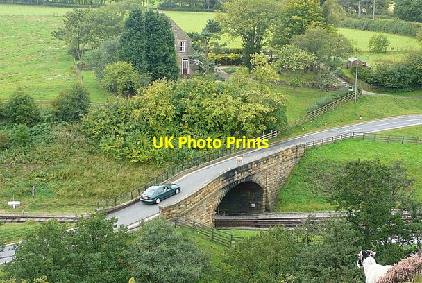 Photo 6"x4" Bridge on Cow Wath Bank Goathland c2011