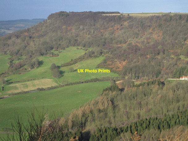 Photo 6"x4" Winter view North from Roulston Scar High Kilburn c2012