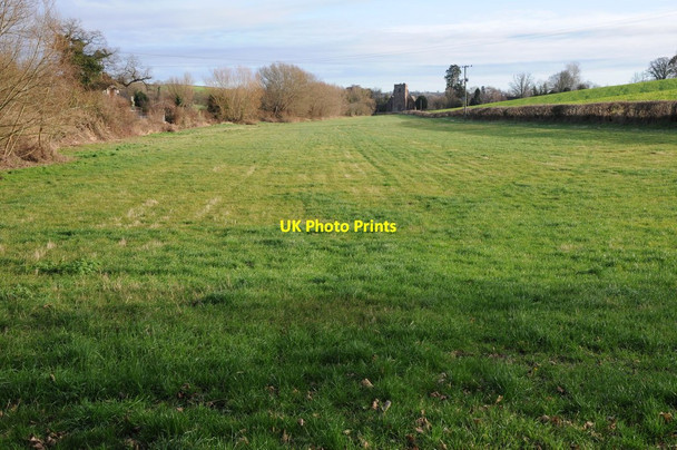 Photo 6"x4" View to Bridstow church Ross-on-Wye c2012