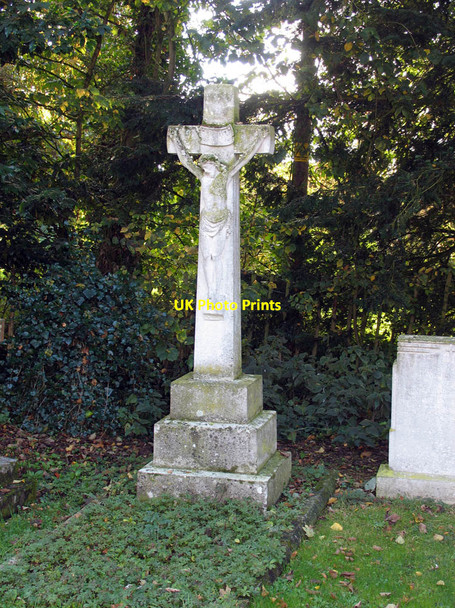 Photo 6"x4" St Mary, Panfield - Gravestone Panfield c2007