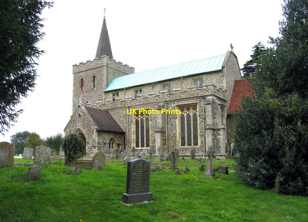 Photo 6"x4" St Mary the Virgin, Great Bardfield Great Bardfield c2007