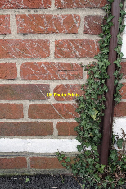Photo 6"x4" Benchmark on The Wheatsheaf pub Didcot c2012