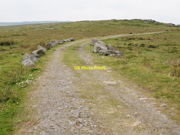 Photo 6"x4" Track to the Flooded Quarry Sharptor c2011