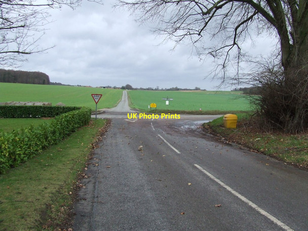Photo 6"x4" Road Junction Brockley Corner c2012