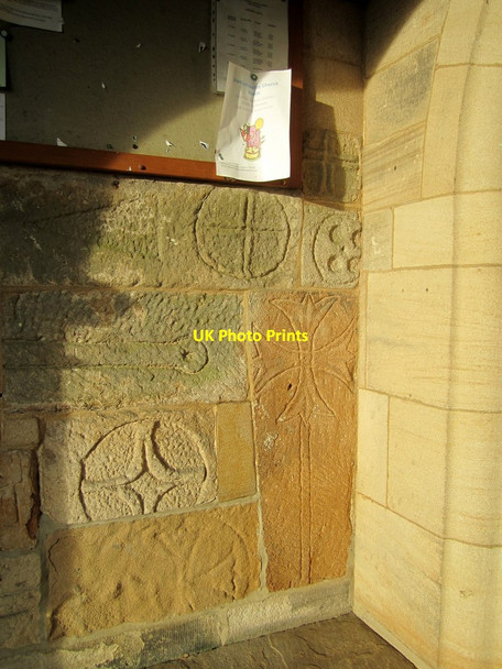 Photo 6"x4" The Parish Church of St Thomas a Becket, Hampsthwaite - in the porch Clint\/SE2559 c2012