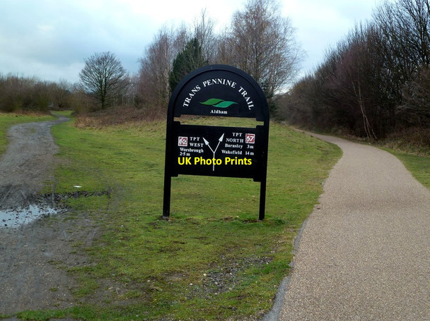 Photo 6"x4" A parting of the ways Low Laithes\/SE3804 c2012