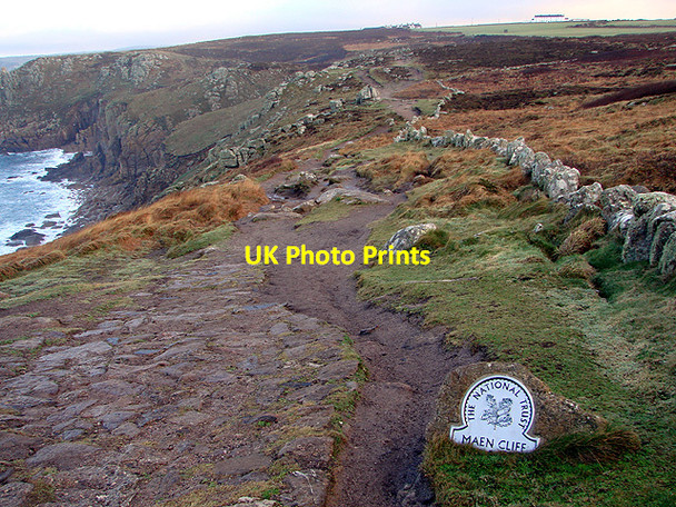 Photo 6"x4" The South West Coastal Path Mayon c2012