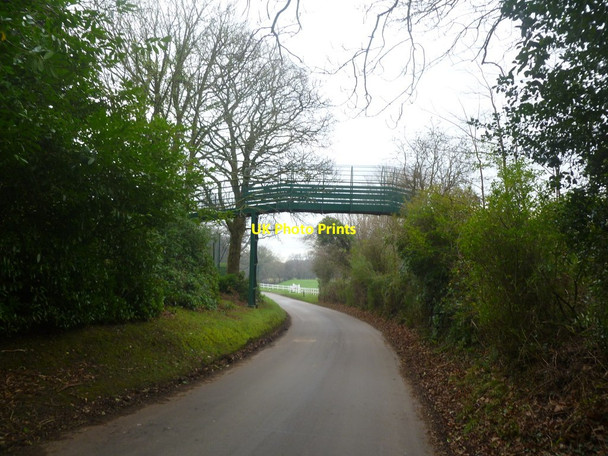 Photo 6"x4" Corfe Mullen, footbridge Corfe Mullen c2012