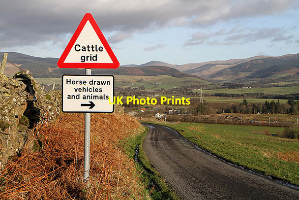Photo 6"x4" The Crooked Road Beattock c2012