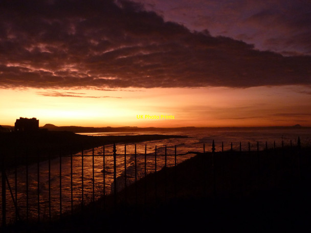 Photo 6"x4" Coastal East Lothian : Dunbar Clifftop Sunset Dunbar c2012