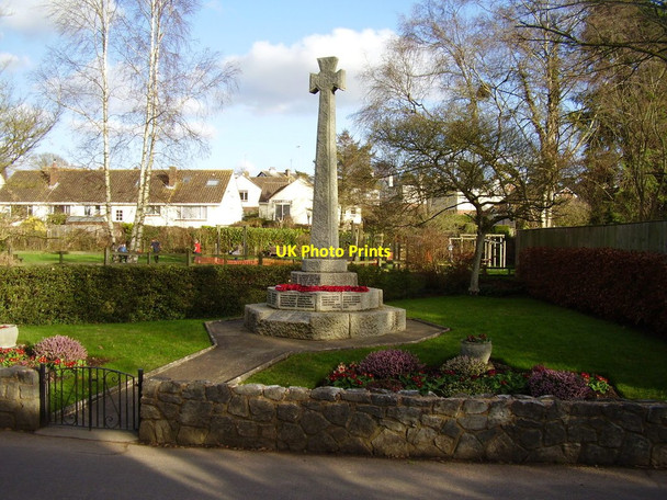 Photo 6"x4" Remembering the fallen Budleigh Salterton c2012