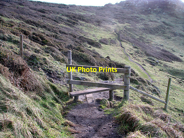 Photo 6"x4" A stile on the South West Coastal Path by Carn Polpry Nanquidno c2012