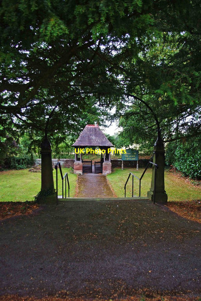 Photo 6"x4" St. Cuthbert's Church (4) - looking towards the lychgate, Rectory Road, Donington Albrighton\/SJ8104 c2011