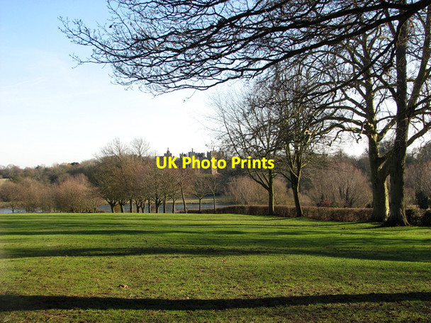 Photo 6"x4" Framlingham Castle as seen from College Road Framlingham c2012